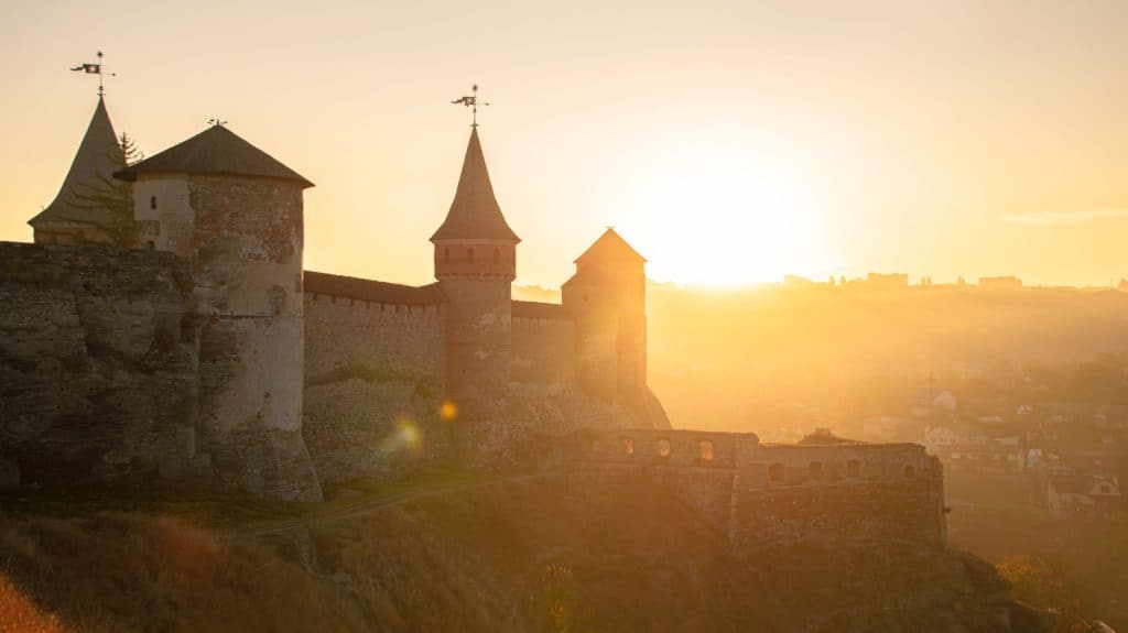 Defenses keep the castle safe.